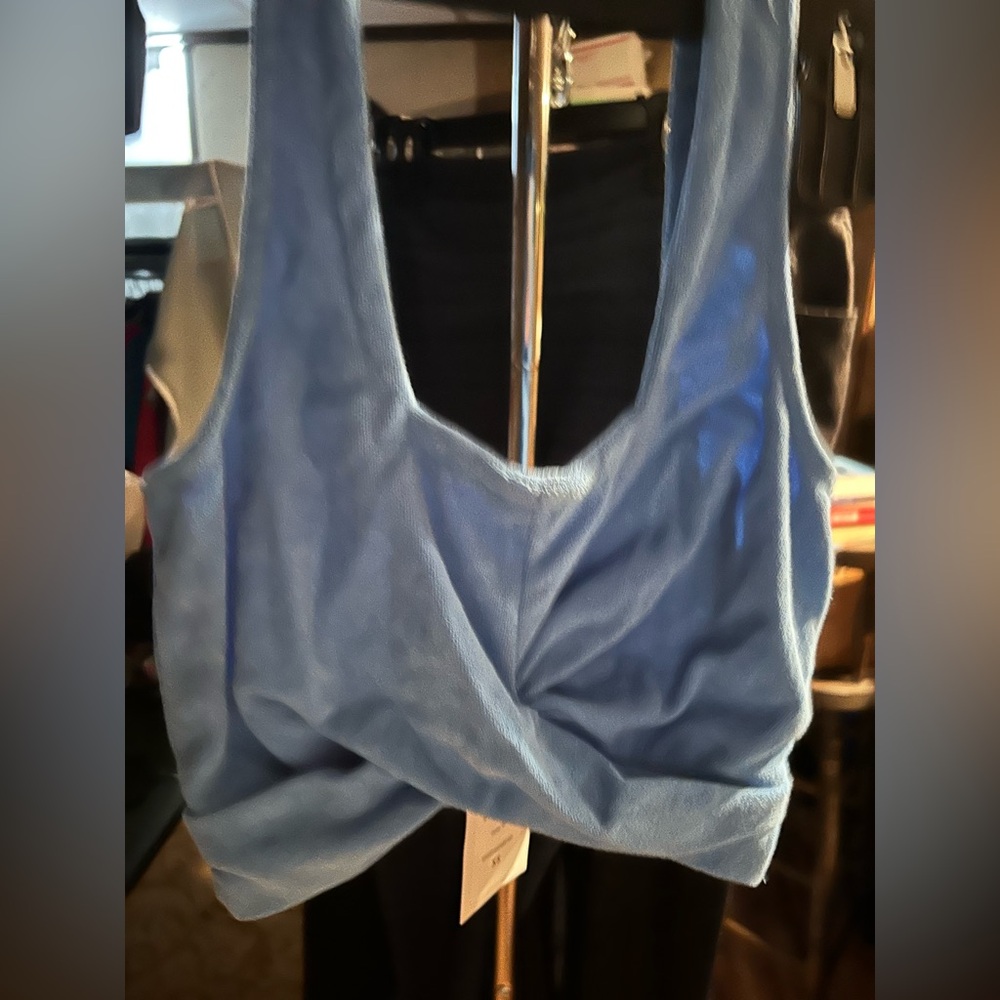 Cotton On Body Cropped Terry Cloth Vestelette